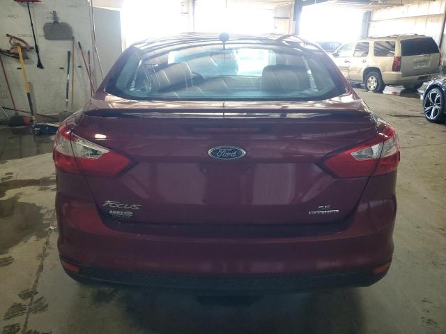 1FADP3F20EL398958 - 2014 FORD FOCUS SE BURGUNDY photo 6