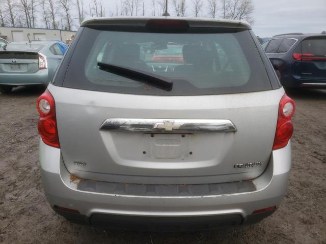 2GNFLEEK2F6293884 - 2015 CHEVROLET EQUINOX LS SILVER photo 6