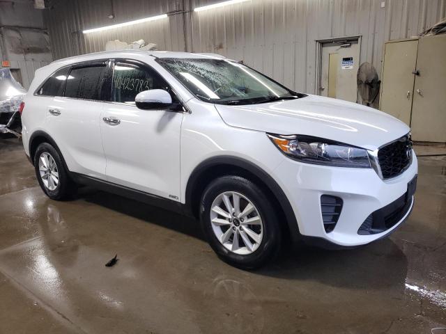 5XYPGDA35KG437662 - 2019 KIA SORENTO L WHITE photo 4