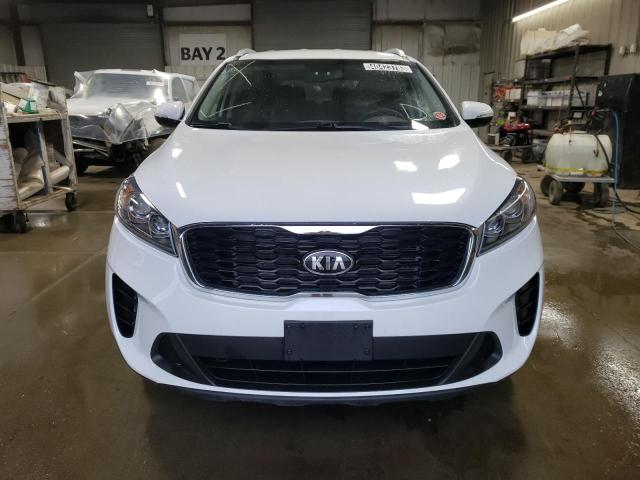 5XYPGDA35KG437662 - 2019 KIA SORENTO L WHITE photo 5