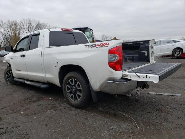 5TFUY5F18EX323752 - 2014 TOYOTA TUNDRA DOUBLE CAB SR/SR5 WHITE photo 2