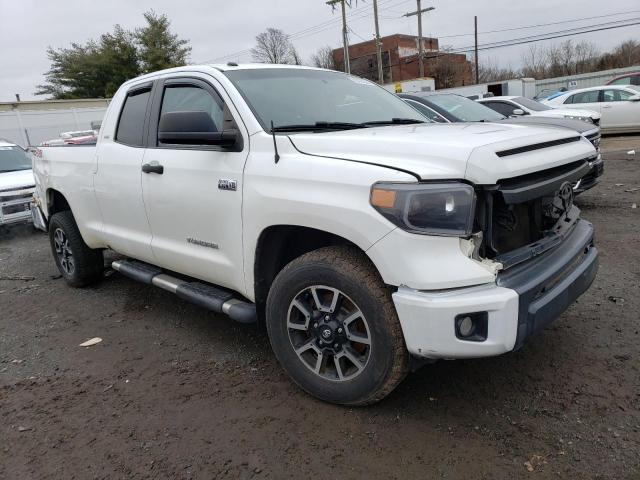 5TFUY5F18EX323752 - 2014 TOYOTA TUNDRA DOUBLE CAB SR/SR5 WHITE photo 4