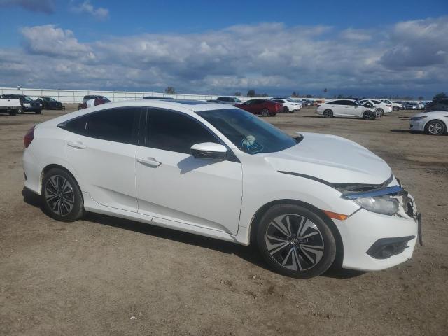 19XFC1F75HE212858 - 2017 HONDA CIVIC EXL WHITE photo 4