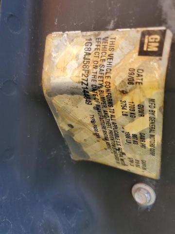 1G8AJ58F27Z144849 - 2007 SATURN ION LEVEL 2 栗色 照片 12