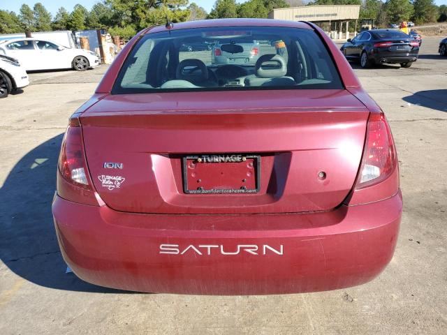 1G8AJ58F27Z144849 - 2007 SATURN ION LEVEL 2 栗色 照片 6