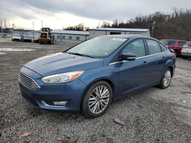 1FADP3J21JL294755 - 2018 FORD FOCUS TITANIUM BLUE photo 1