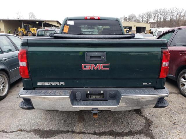 1GTV2UEC7EZ328982 - 2014 GMC SIERRA K1500 SLE GREEN photo 6