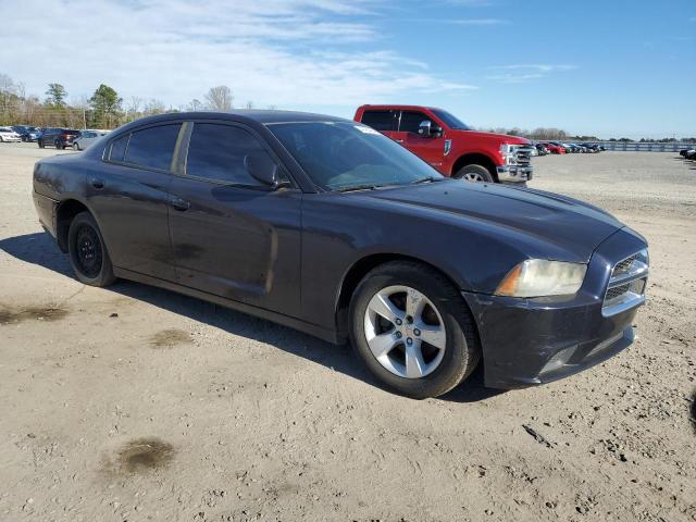 2C3CDXBG5CH262623 - 2012 DODGE CHARGER SE BLUE photo 4