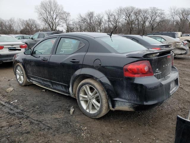 1B3BD1FG4BN584580 - 2011 DODGE AVENGER MAINSTREET BLACK photo 2