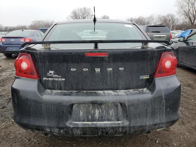 1B3BD1FG4BN584580 - 2011 DODGE AVENGER MAINSTREET BLACK photo 6