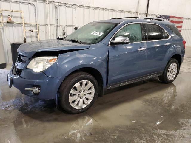 2CNFLNE56B6385783 - 2011 CHEVROLET EQUINOX LT BLUE photo 1