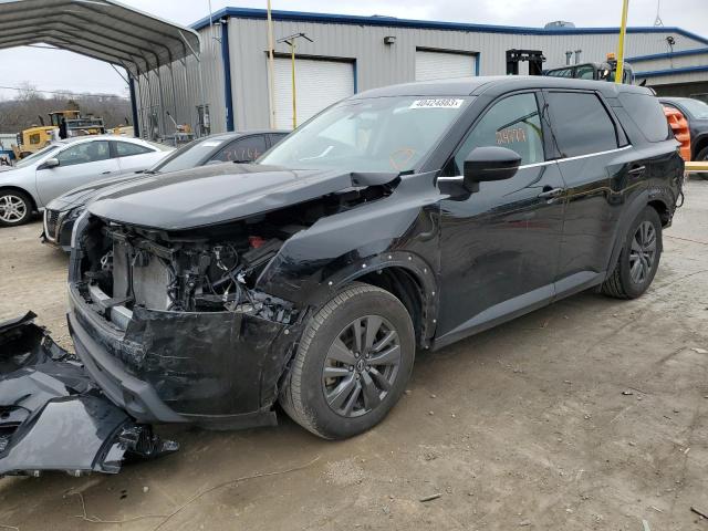 5N1DR3AAXNC219792 - 2022 NISSAN PATHFINDER S BLACK photo 1
