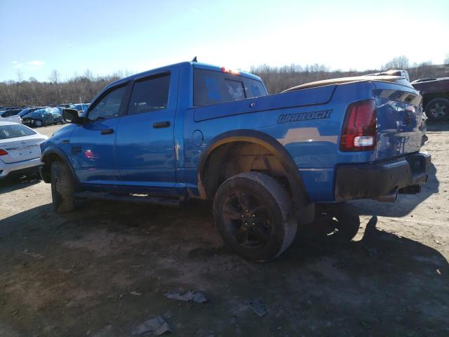 1C6RR7LT1LS142871 - 2020 RAM 1500 CLASS WARLOCK BLUE photo 2