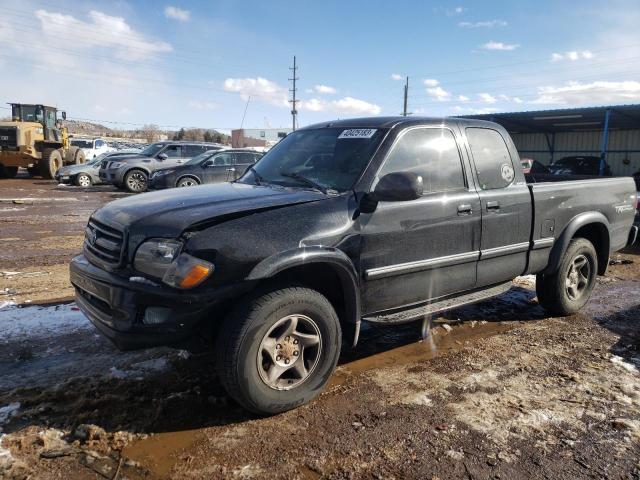 5TBRT38152S238528 - 2002 TOYOTA TUNDRA ACCESS CAB LIMITED BLACK photo 1