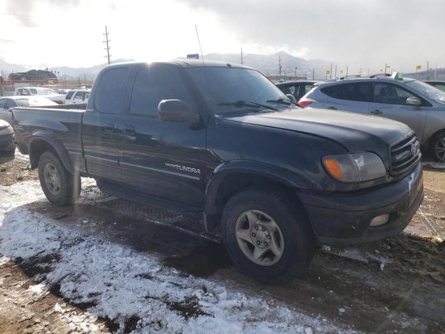 5TBRT38152S238528 - 2002 TOYOTA TUNDRA ACCESS CAB LIMITED BLACK photo 4