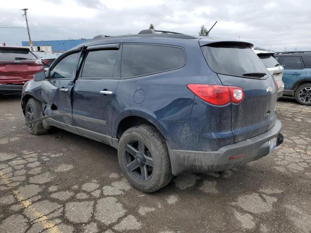 1GNLREED9AJ242123 - 2010 CHEVROLET TRAVERSE LS BLUE photo 2