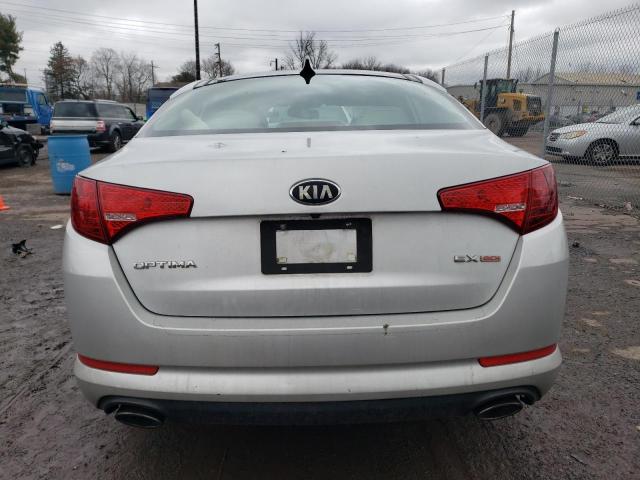 5XXGN4A77DG104637 - 2013 KIA OPTIMA EX SILVER photo 6