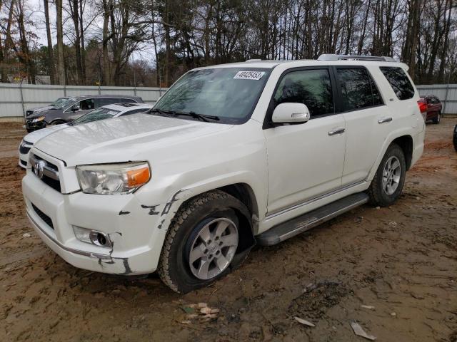 JTEZU5JR0C5034996 - 2012 TOYOTA 4RUNNER SR5 SILVER photo 1