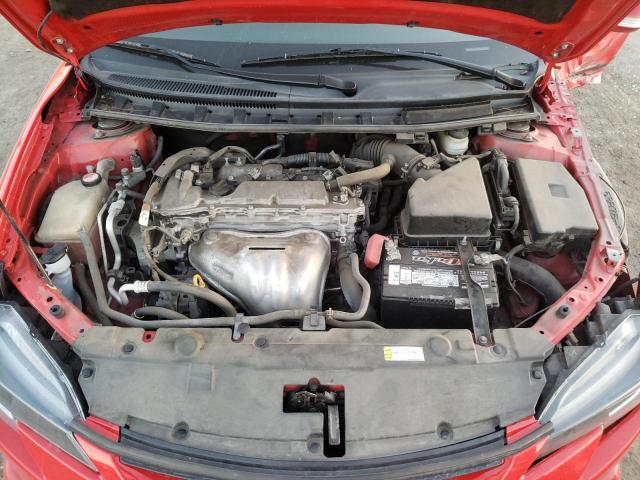 JTKJF5C76GJ017116 - 2016 TOYOTA SCION TC წითელი ფოტო 11