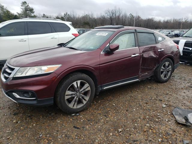 5J6TF2H5XEL002166 - 2014 HONDA CROSSTOUR EXL ბურგუნდია ფოტო 1