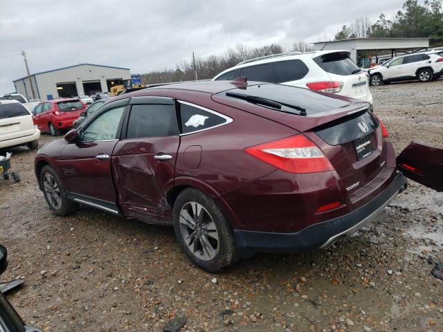 5J6TF2H5XEL002166 - 2014 HONDA CROSSTOUR EXL BURGUNDY photo 2