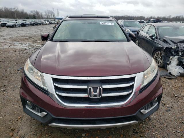 5J6TF2H5XEL002166 - 2014 HONDA CROSSTOUR EXL BURGUNDY photo 5