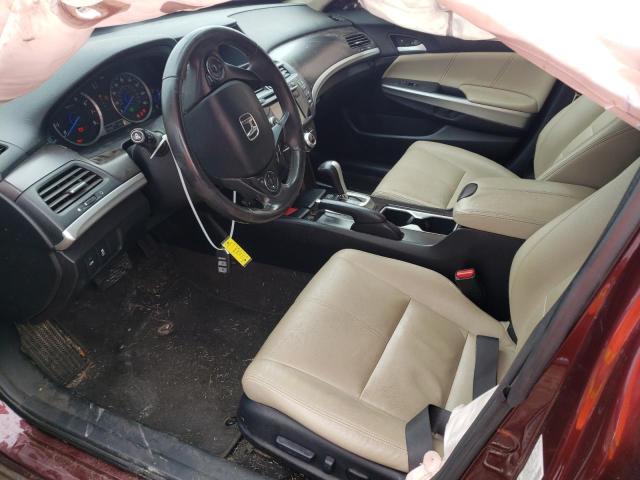5J6TF2H5XEL002166 - 2014 HONDA CROSSTOUR EXL ბურგუნდია ფოტო 7