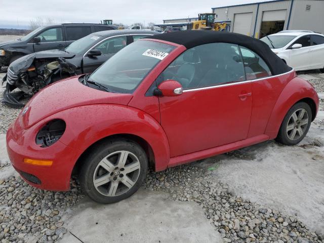 3VWRF31Y66M316193 - 2006 VOLKSWAGEN NEW BEETLE CONVERTIBLE OPTION PACKAGE 1 RED photo 1