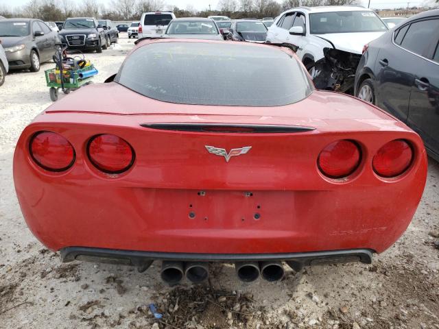 1G1YY26U765113840 - 2006 CHEVROLET CORVETTE RED photo 6