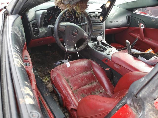 1G1YY26U765113840 - 2006 CHEVROLET CORVETTE RED photo 8