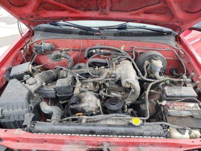5TESM92N12Z089669 - 2002 TOYOTA TACOMA XTRACAB PRERUNNER წითელი ფოტო 11