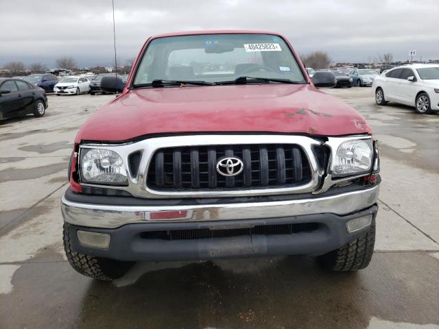 5TESM92N12Z089669 - 2002 TOYOTA TACOMA XTRACAB PRERUNNER RED photo 5