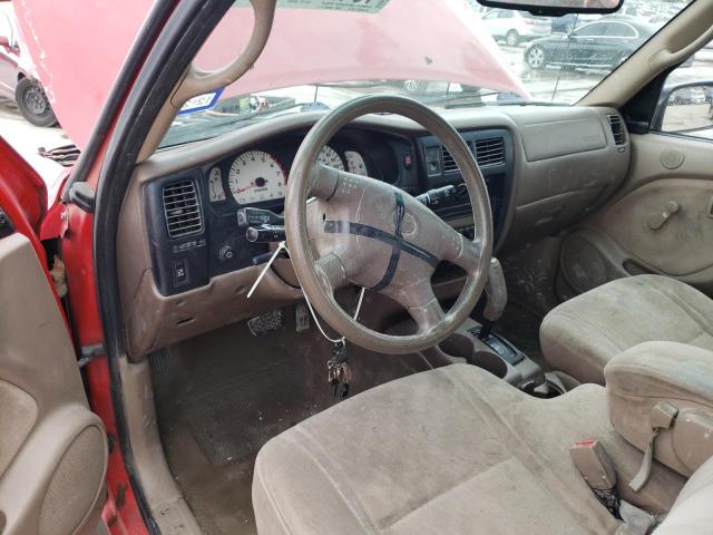 5TESM92N12Z089669 - 2002 TOYOTA TACOMA XTRACAB PRERUNNER წითელი ფოტო 8