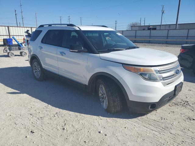 1FM5K7D81DGB81806 - 2013 FORD EXPLORER XLT WHITE photo 4