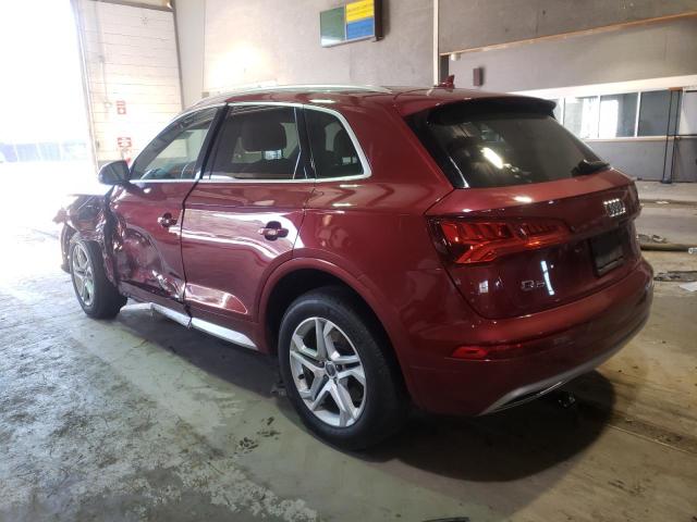 WA1BNAFY9J2050313 - 2018 AUDI Q5 PREMIUM PLUS BURGUNDY photo 2