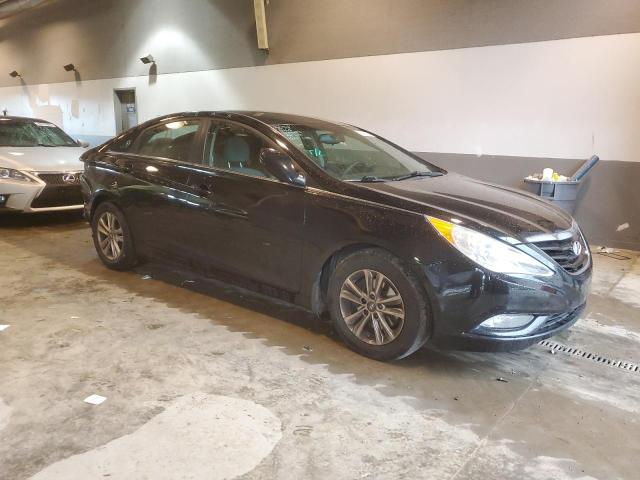 5NPEB4AC8DH789703 - 2013 HYUNDAI SONATA GLS BLACK photo 4