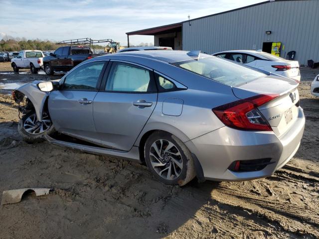 2HGFC2F72JH513119 - 2018 HONDA CIVIC EX SILVER photo 2