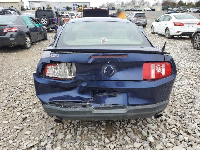 1ZVBP8AM4B5100898 - 2011 FORD MUSTANG BLUE photo 6