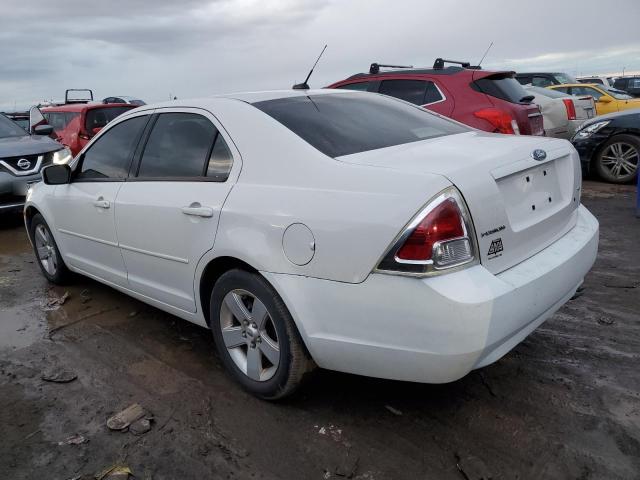 3FAHP07Z39R205107 - 2009 FORD FUSION SE WHITE photo 2