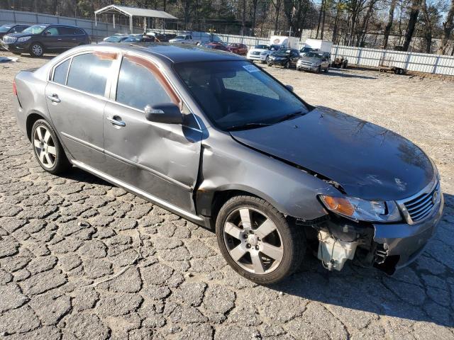 KNAGE228495335452 - 2009 KIA OPTIMA LX GRAY photo 4