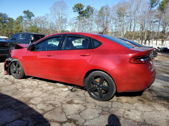 1C3CDFBB0FD415487 - 2015 DODGE DART SXT RED photo 2