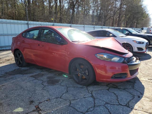 1C3CDFBB0FD415487 - 2015 DODGE DART SXT RED photo 4