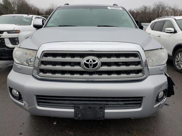 5TDJY5G12ES101196 - 2014 TOYOTA SEQUOIA LIMITED SILVER photo 5