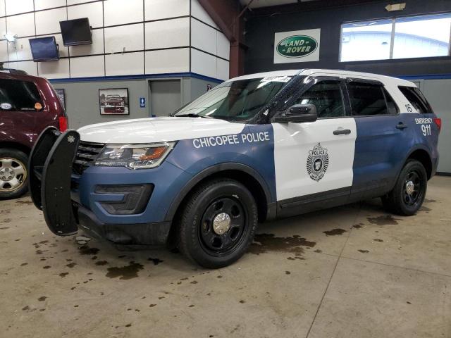 1FM5K8AR9KGB45815 - 2019 FORD EXPLORER POLICE INTERCEPTOR WHITE photo 1