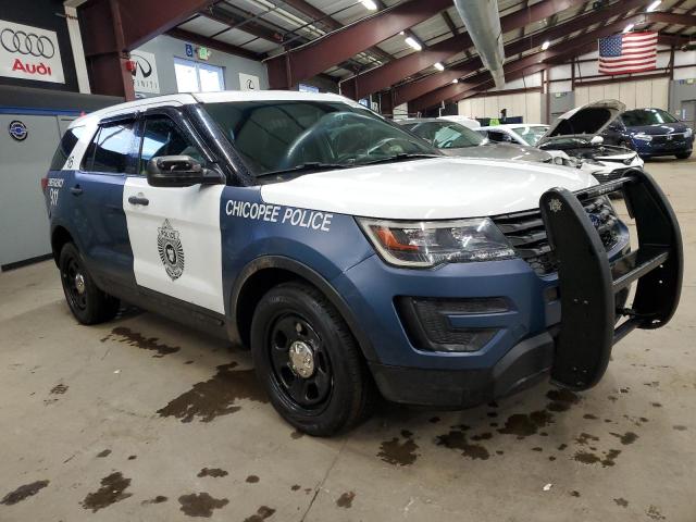 1FM5K8AR9KGB45815 - 2019 FORD EXPLORER POLICE INTERCEPTOR WHITE photo 4