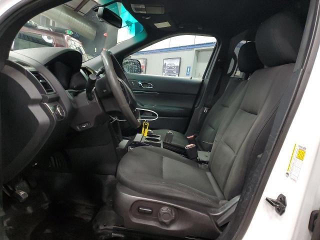 1FM5K8AR9KGB45815 - 2019 FORD EXPLORER POLICE INTERCEPTOR WHITE photo 7