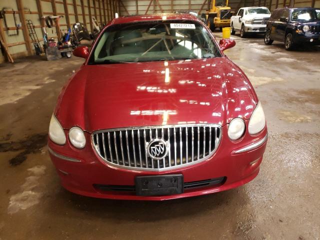 2G4WJ582191122941 - 2009 BUICK ALLURE CXL RED photo 5