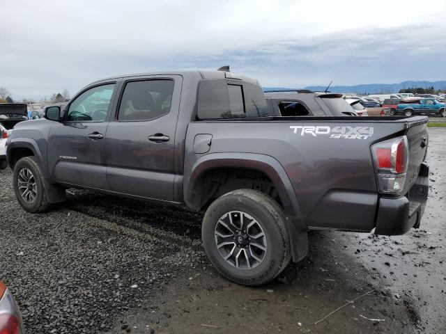 5TFCZ5AN5MX265911 - 2021 TOYOTA TACOMA DOUBLE CAB CHARCOAL photo 2