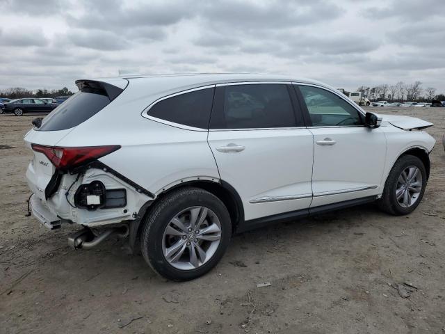 5J8YE1H36NL039689 - 2022 ACURA MDX WHITE photo 3