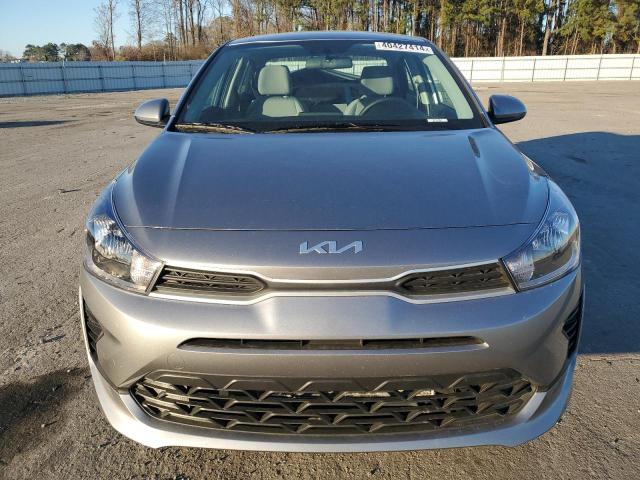 3KPA24AD3PE582734 - 2023 KIA RIO LX SILVER photo 5